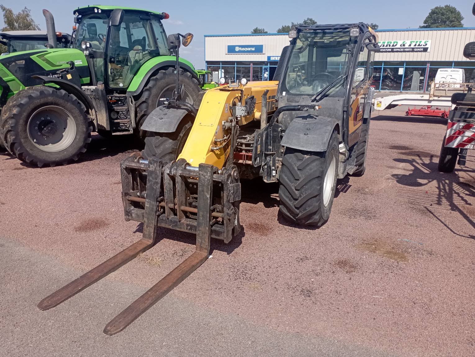 Chariot télescopique agricole Dieci agri plus 42.7 vs ev 02