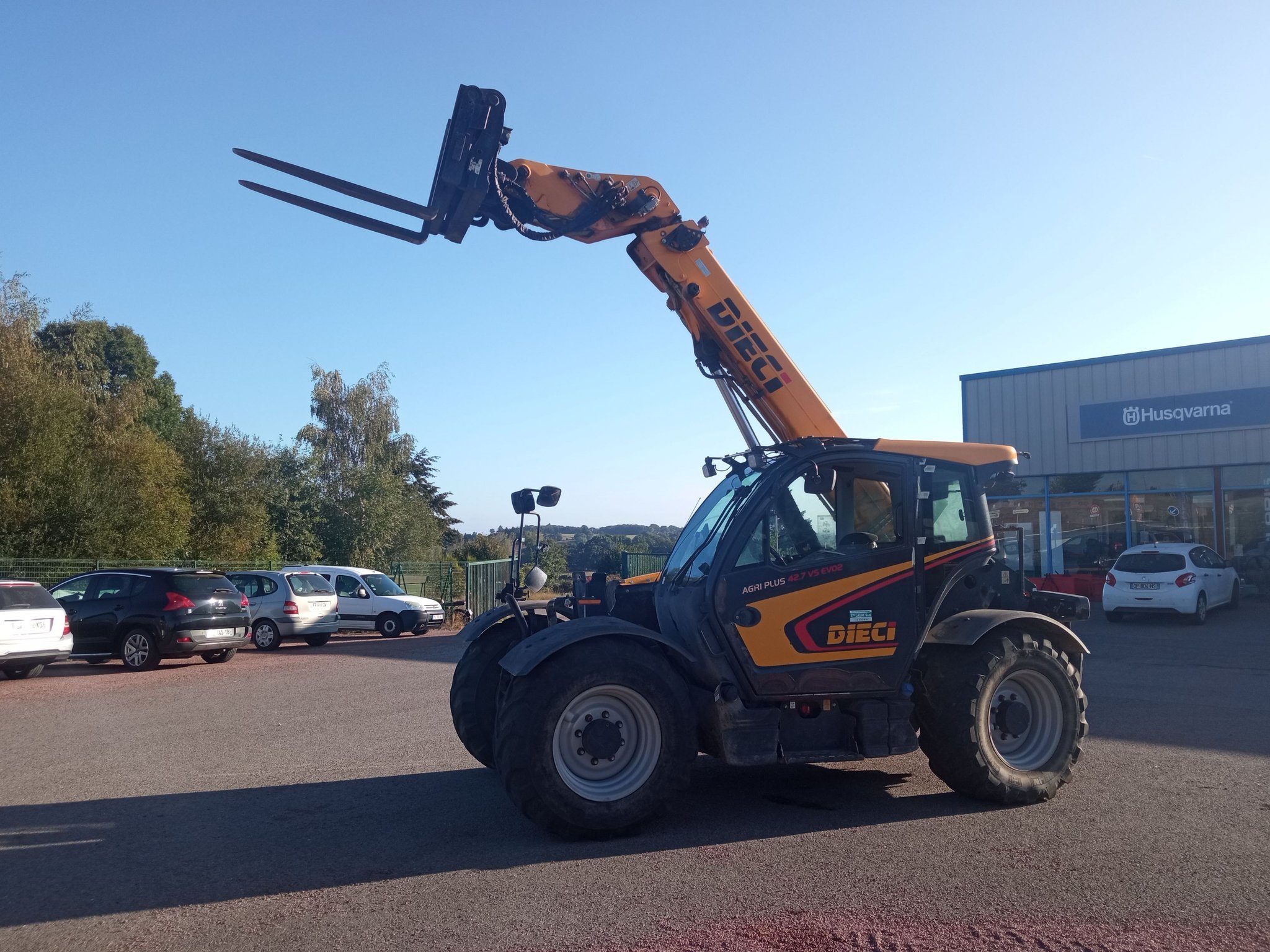 Chariot télescopique agricole Dieci agri plus 42.7 vs ev 02