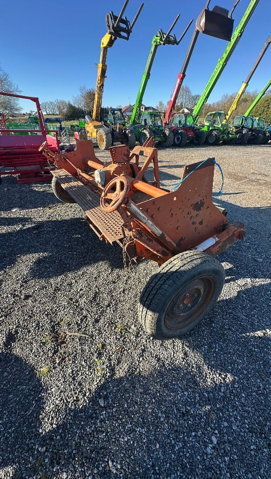 Fraise rotative Howard 2m55 version T entreprise