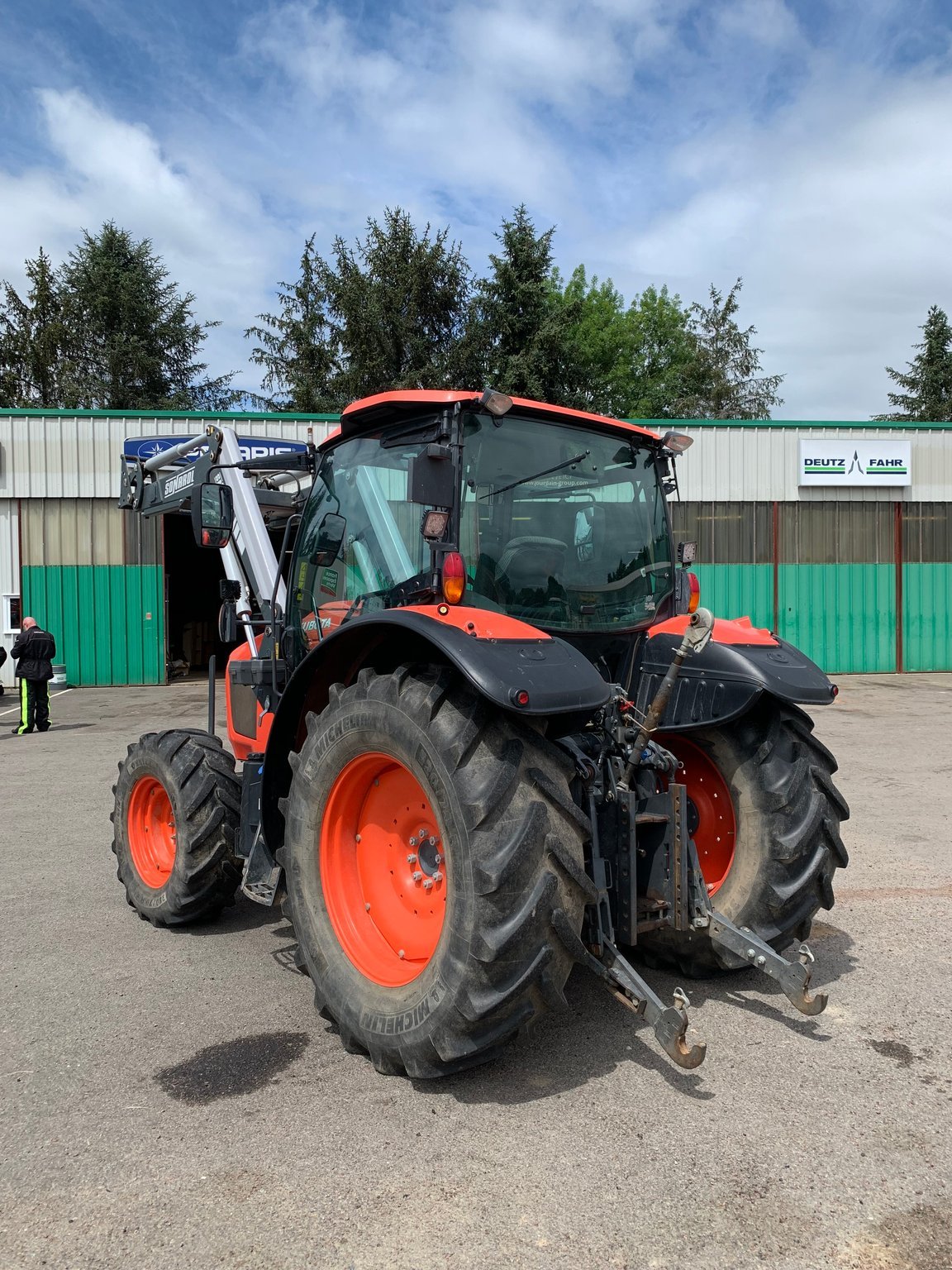 Tracteur agricole Kubota M105GX-IV