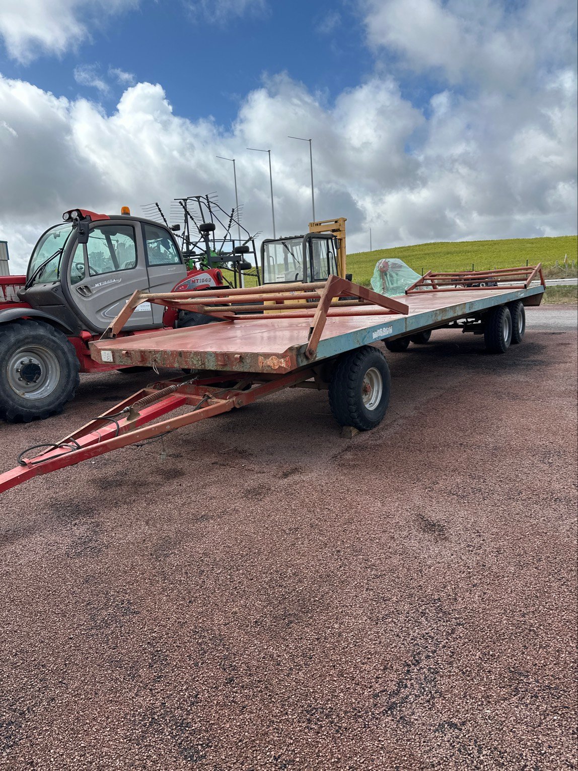 Plateau fourrager Masson GT10.10